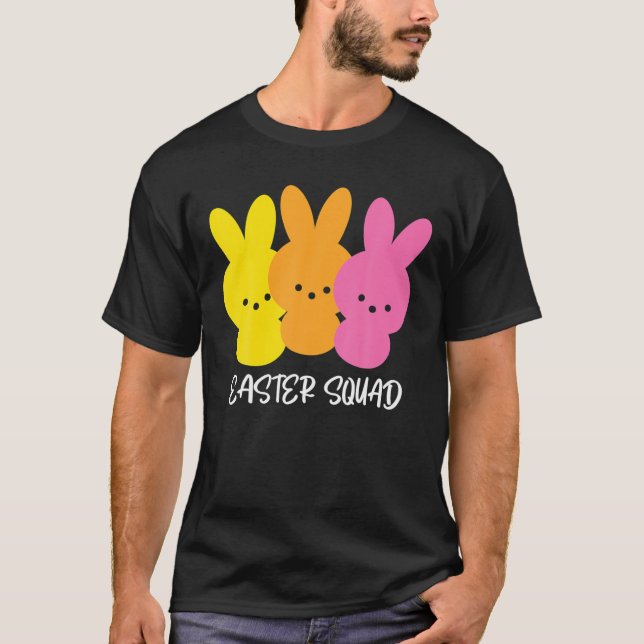 T-shirt Easter Squad Funny Easter Day Family Matching Outf (Devant)