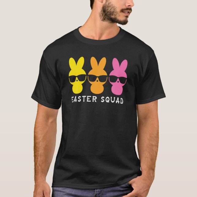 T-shirt Easter Squad Funny Easter Day Family Matching Outf (Devant)