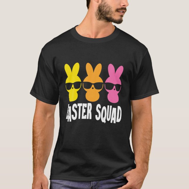 T-shirt Easter Squad Funny Easter Day Family Matching Outf (Devant)