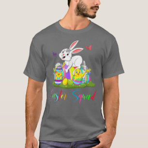 T-shirt Easter Squad Joyeux Pâques Jour de Pâques Boulet S