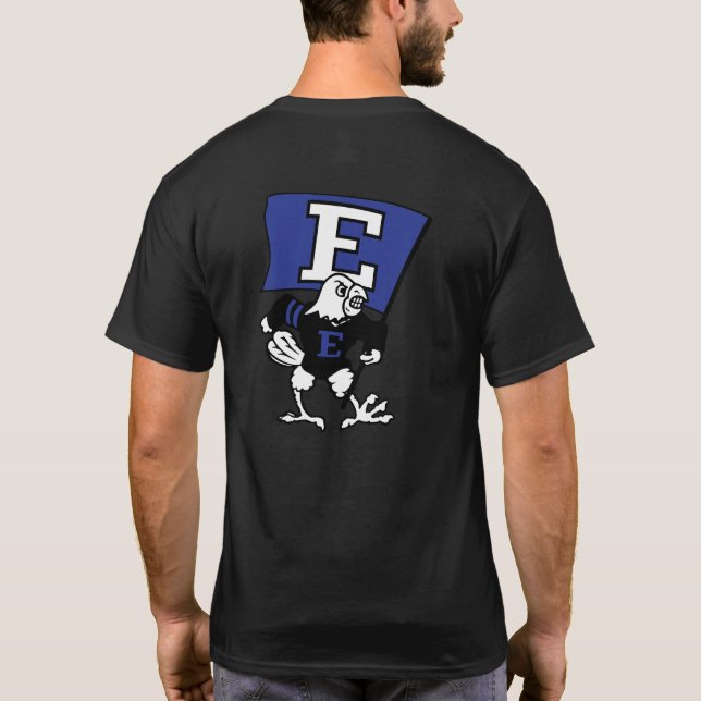 T-shirt EasternBandsUnisexeDrapeauNoir (Dos)