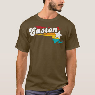 T-shirt Easton Massachusetts Souvenir Vintage en détresse 