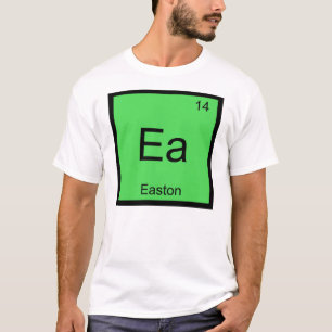 T-shirt Easton Nom Chimie Élément Tableau périodique