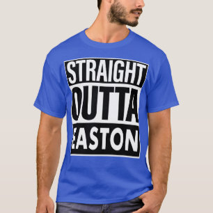 T-shirt Easton Nom Straight Outta Easton