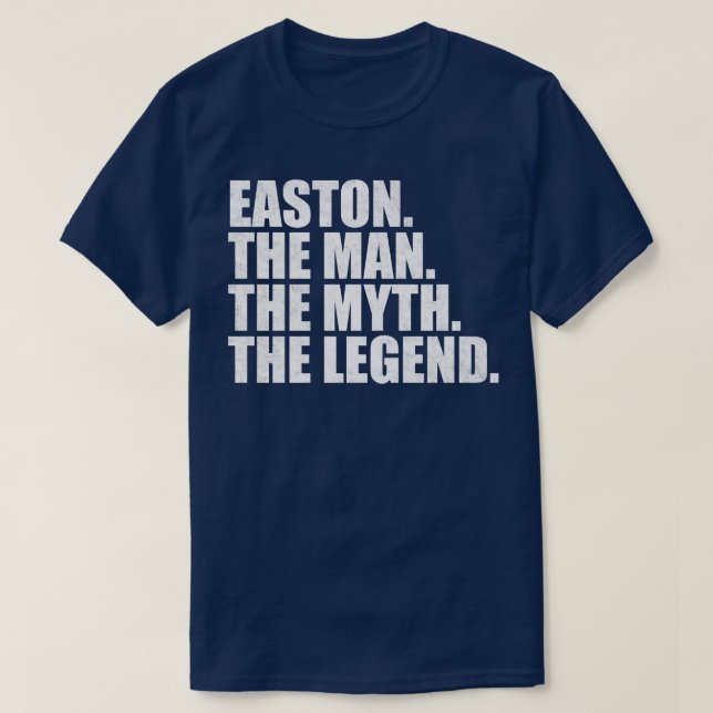 T-shirt EastonEaston Nom prénom Easton (Design devant)