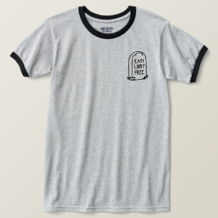 T-shirt Easy Lucky Free Ringer Tee