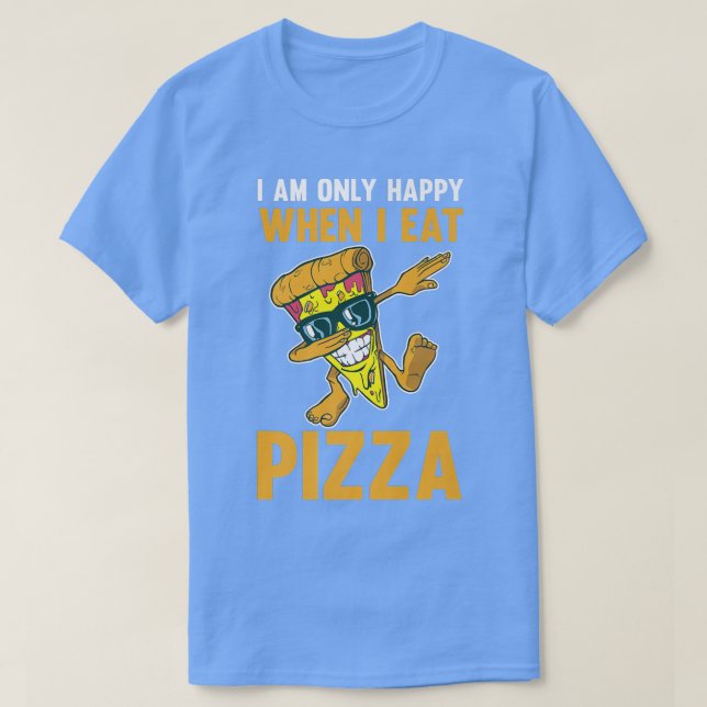 T-shirt Eat Pizza Premium  (Design devant)