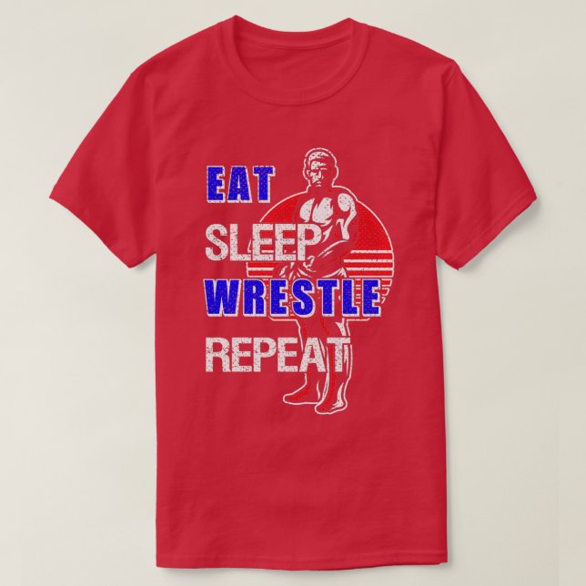 T-shirt Eat Sleep (Design devant)
