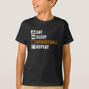 T-shirt Eat Sleep Basketball Player Idea