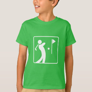 T-shirt Eat Sleep Golf Golf Person swing club de golf