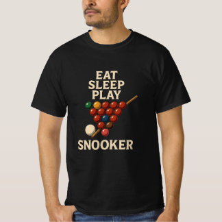 T-shirt Eat, Sleep, Play Snooker