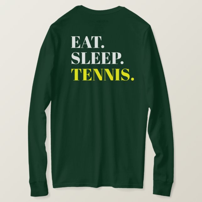 T-shirt Eat Sleep Tennis - Dos Design (Design dos)