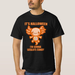 T-shirt Eatalotl Bonbon Halloween Axolotl