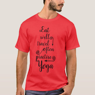 T-shirt Eatravel Yoga garçon des années 80