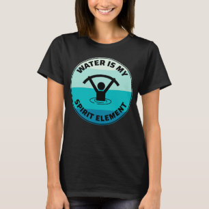 T-shirt Eau Aérobic Fitness aquatique Aqua Exercice