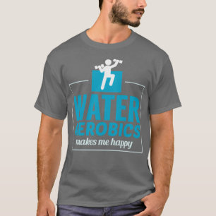 T-shirt Eau Aérobic Fitness aquatique Aqua Exercice 1
