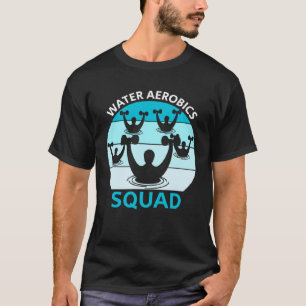 T-shirt Eau Aérobic Squad Fitness Exercice Cool Aqua Ae