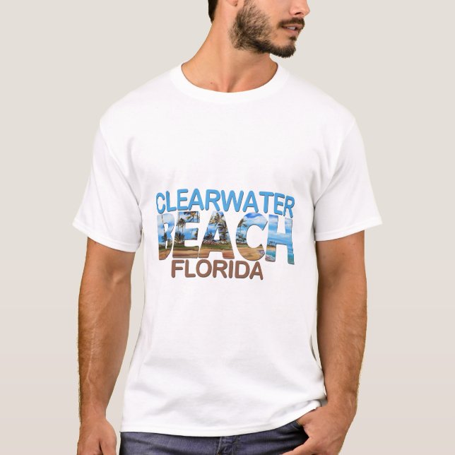 T-shirt Eau claire d'été - floride (Devant)