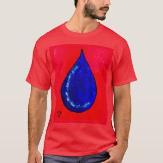 T-shirt Eau d'alchimie conception de carte Oracle