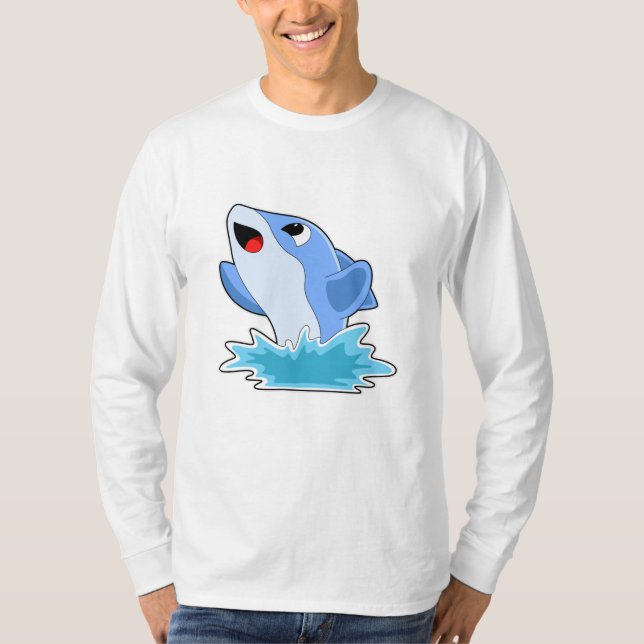 T-shirt Eau dauphin (Devant)
