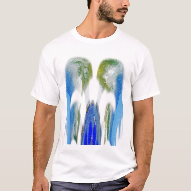 T-shirt Eau de mer (Devant)