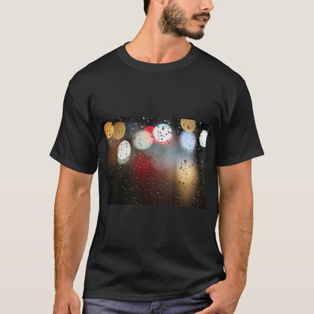 T-shirt Eau de verre de fenêtre Tee d'impression (Devant)
