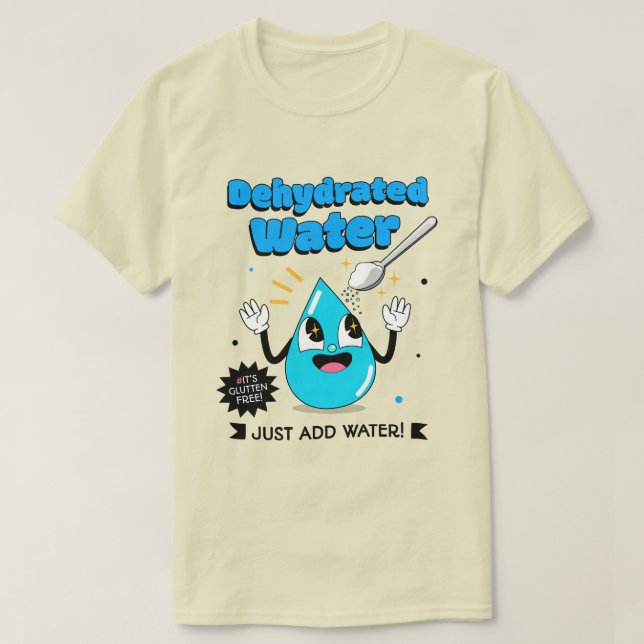 T-shirt Eau déshydratée (Design devant)