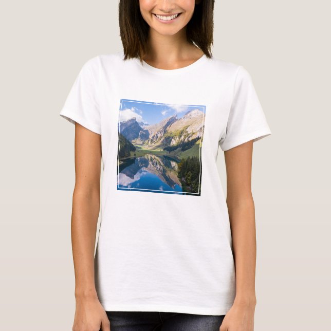 T-shirt Eau | Lac Alpsee Suisse (Devant)