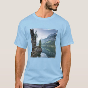 T-shirt Eau   Lac Gosau Salzkammergut Autriche