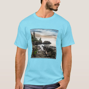 T-shirt Eau Lac Supérieur Grand Marais, Minnesota