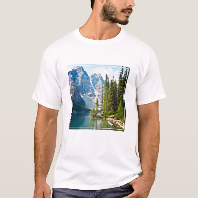 T-shirt Eau | Moraine Lake, Canada (Devant)