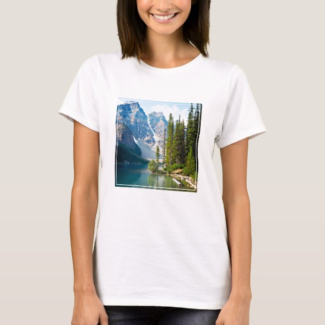 T-shirt Eau | Moraine Lake, Canada (Devant)