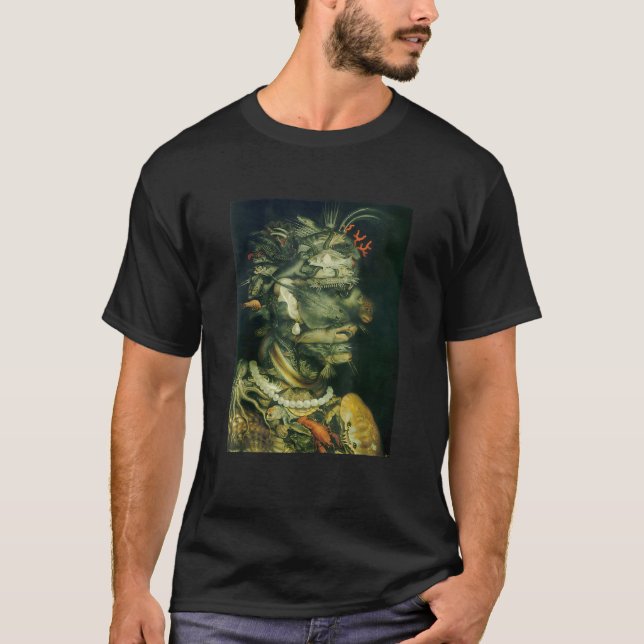 T-shirt Eau par Giuseppe Arcimboldo 1566 (Devant)