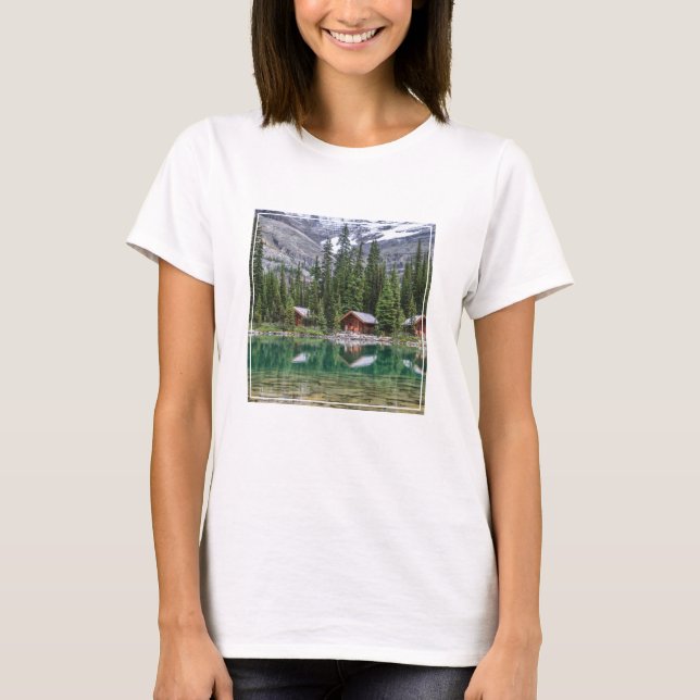T-shirt Eau | Parc national Yoho Canada (Devant)