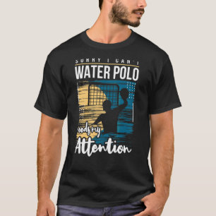 T-shirt Eau Polo Attention Équipe Idées Cool Best Humorou