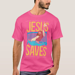 T-shirt Eau Polo Jésus Foi Christian Vintage Jésus Save