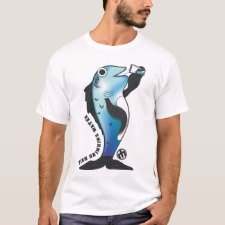 T-shirt Eau potable de poissons
