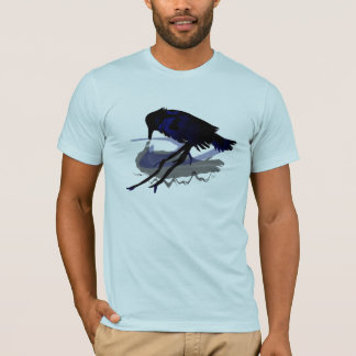 T-shirt Eau potable de Raven avec sa ReflectionT-Chemise