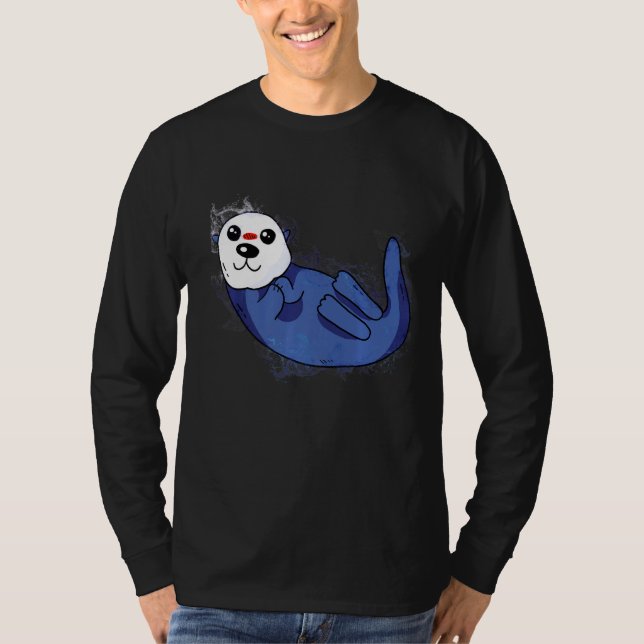 T-shirt Eau Splash Jote Loupe de mer (Devant)