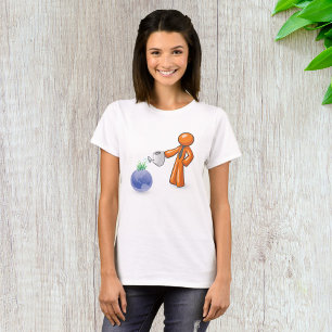 T-shirt Eau Sur La Terre