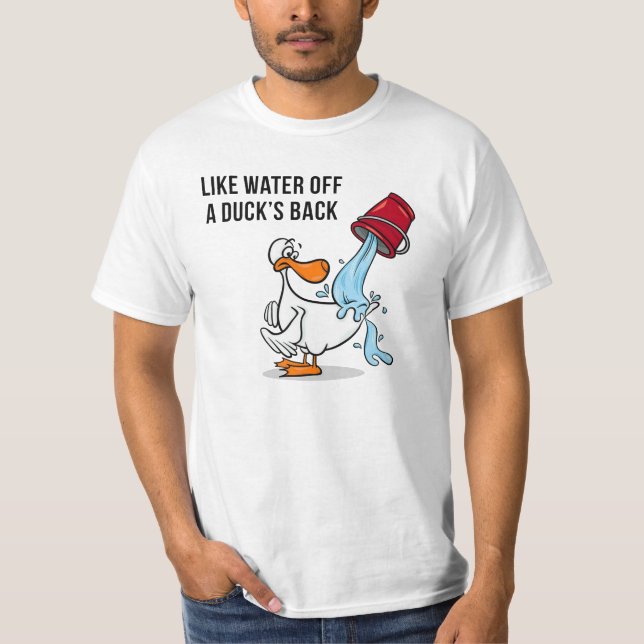 T-shirt Eau sur le dos d'un canard mousson Jinkx (Devant)