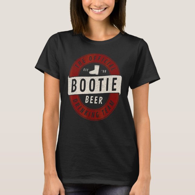 T-shirt Eau vive Kayak Bootie Beer Drick Team 2 (Devant)