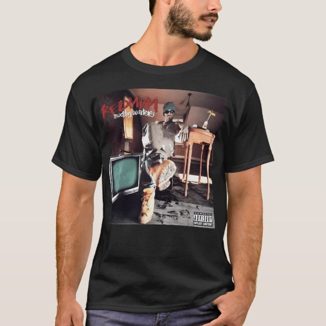 T-shirt Eaux de guitare boueuses Redman - Eaux boueuses (Devant)