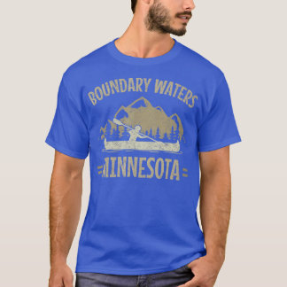 T-shirt Eaux limitrophes Voyage en canot Minnesota