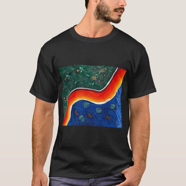 T-shirt Eaux Vermillon (Devant)