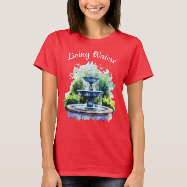 T-shirt Eaux vivantes (Devant)