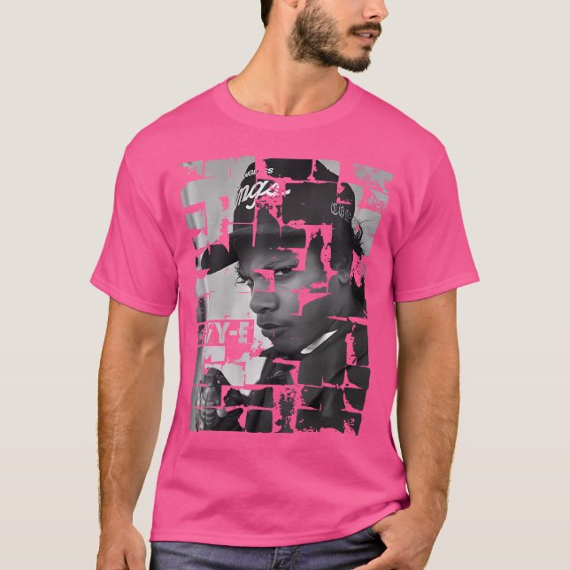 T-shirt Eazy-E Rap Hip hop Steetwear (Devant)