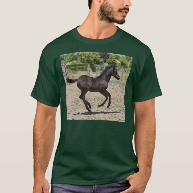 T-shirt Ébat de poulain (Devant)