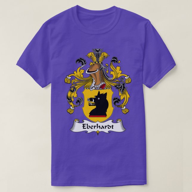 T-shirt Eberhardt Coat of Arms Family Crest (Design devant)