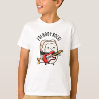 Ebi-body Rock drôle Rocker Sushi Pun